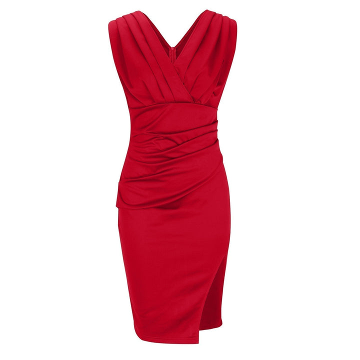 Sibylle | Cocktailkleid mit Falten-Design