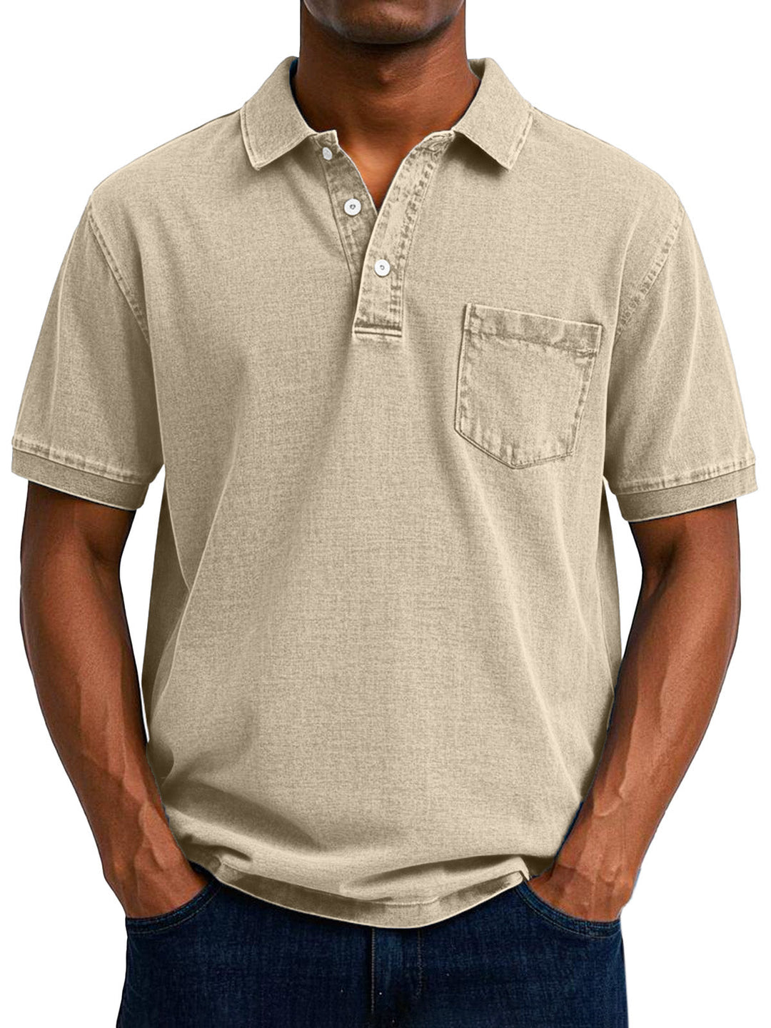 Mario | Lässiges Vintage-Poloshirt