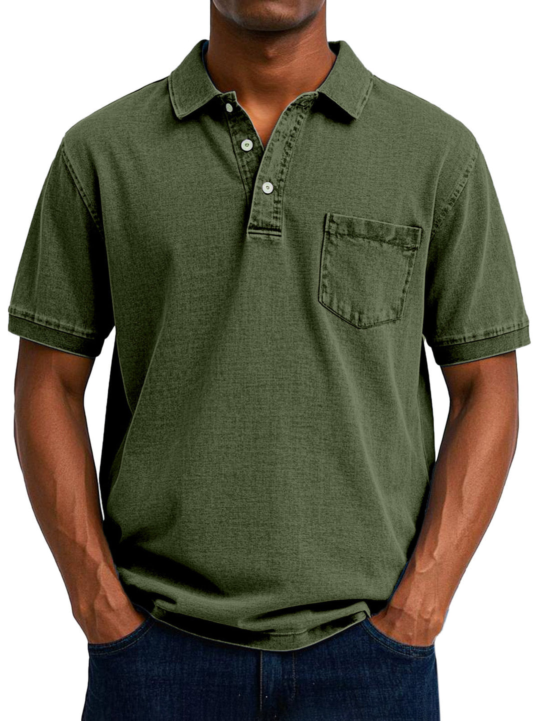 Mario | Lässiges Vintage-Poloshirt