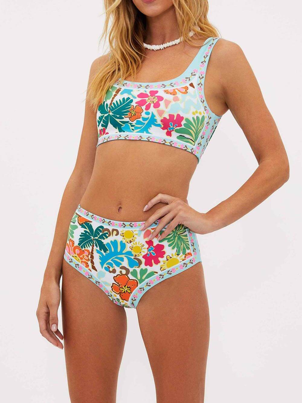 Carola | Elastischer Blumenkini mit Unterstützung