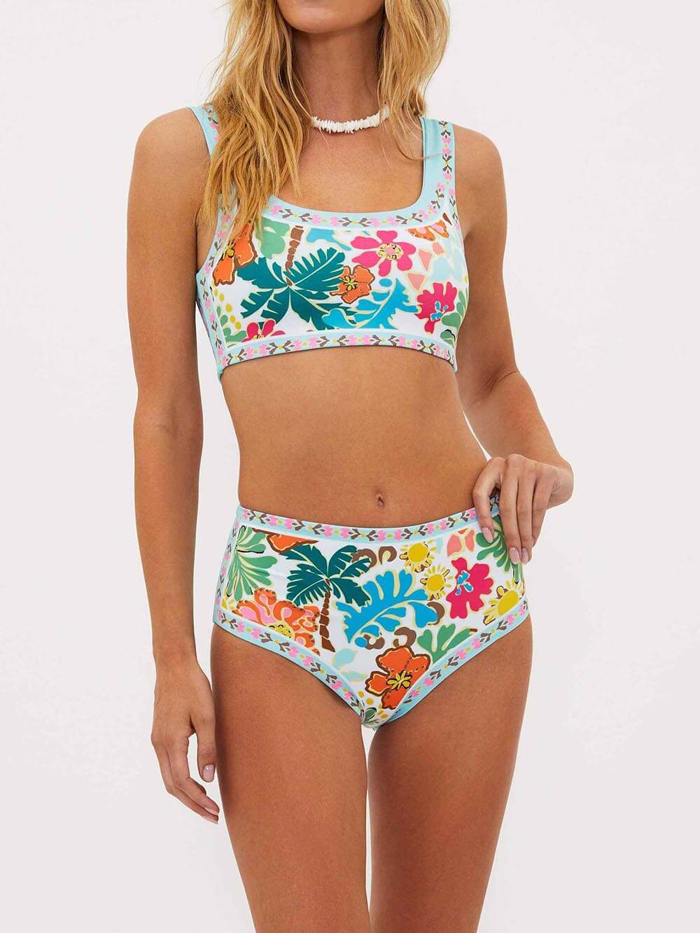 Carola | Elastischer Blumenkini mit Unterstützung