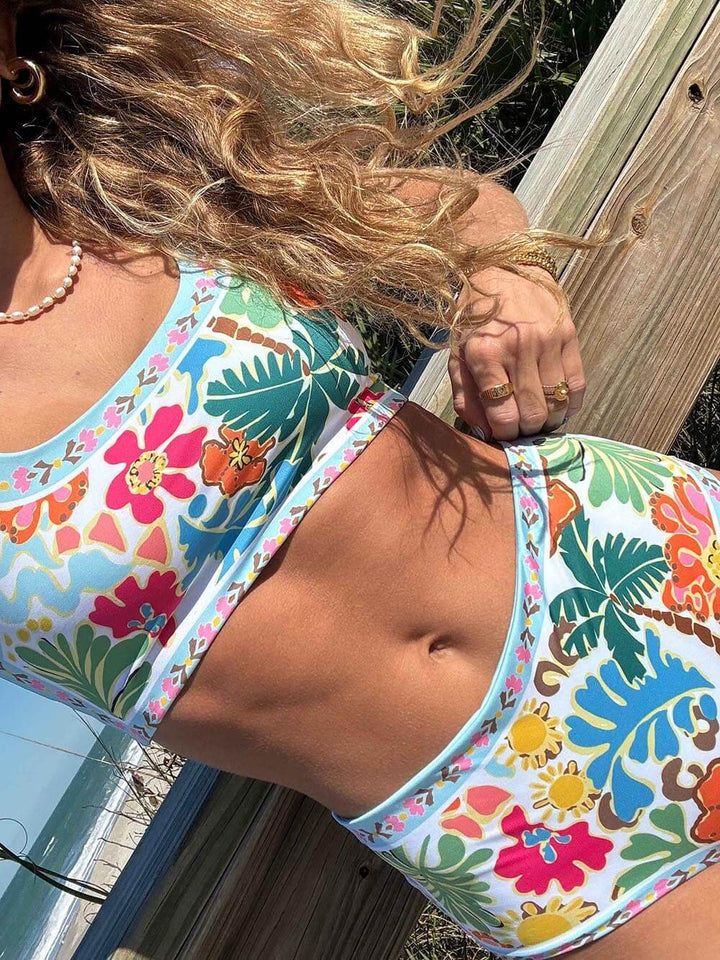 Carola | Elastischer Blumenkini mit Unterstützung