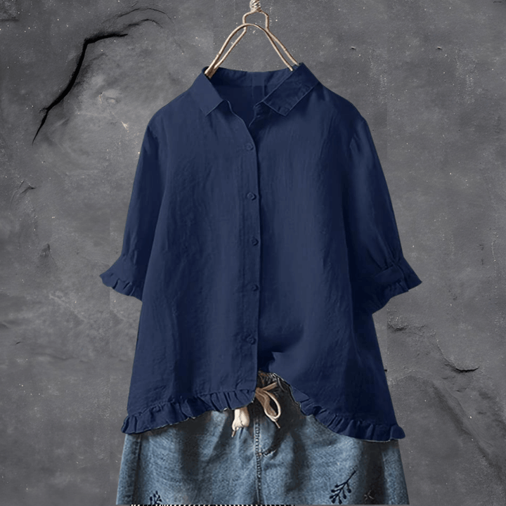 Aloisia | Elegante Baumwollbluse