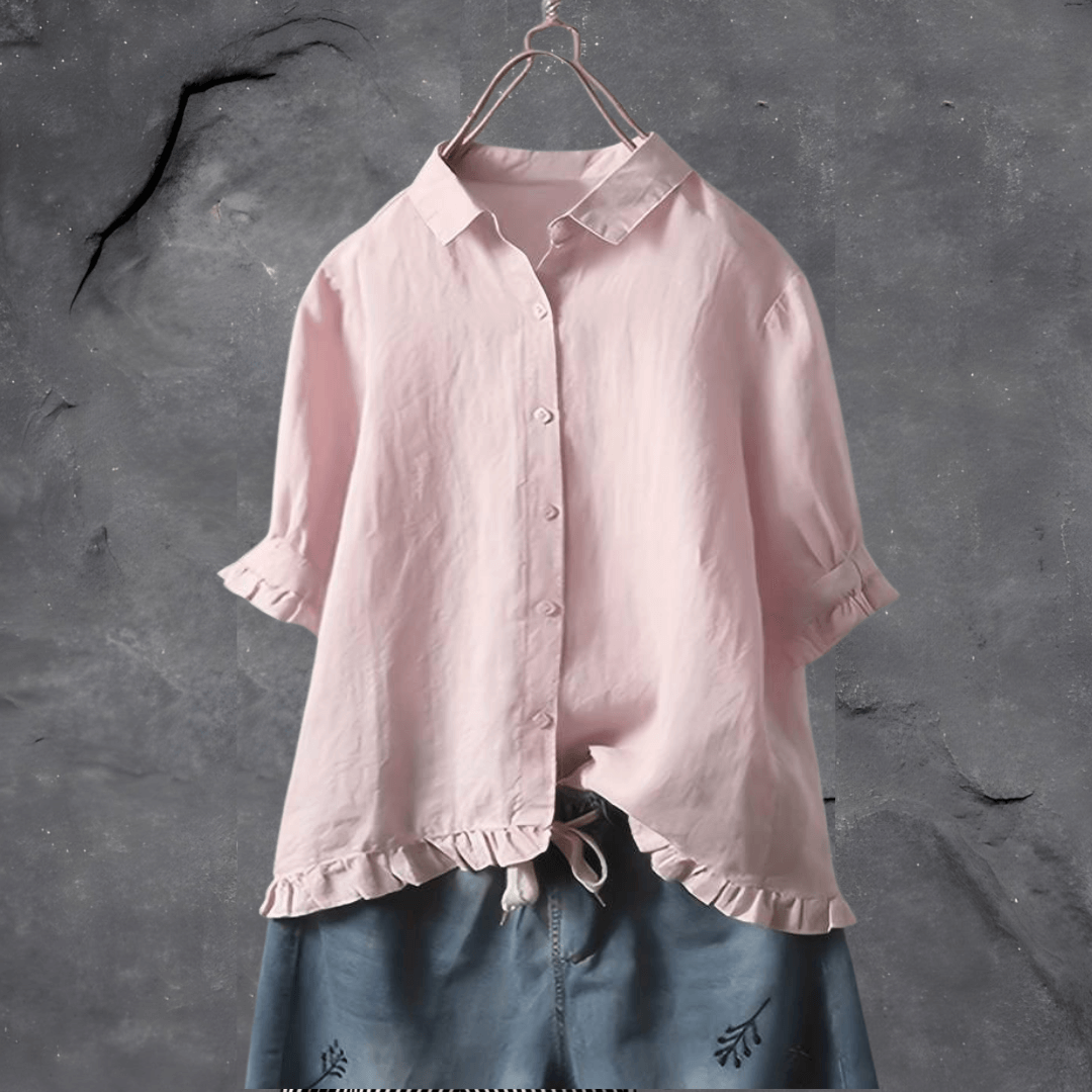 Aloisia | Elegante Baumwollbluse
