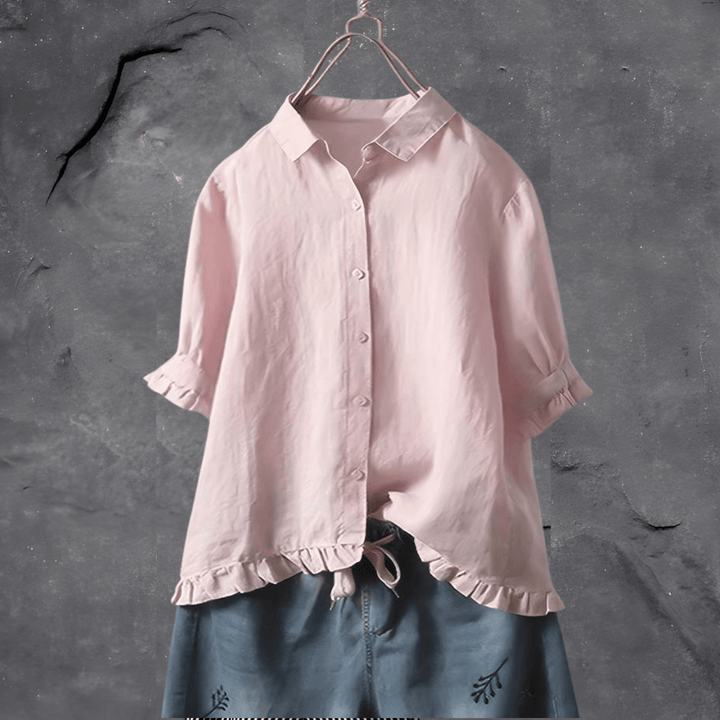 Aloisia | Elegante Baumwollbluse