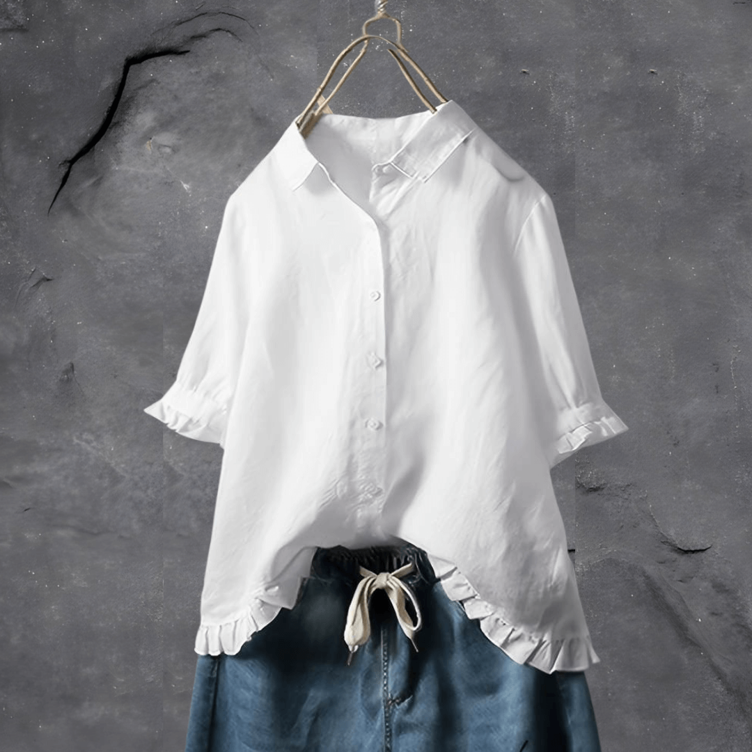 Aloisia | Elegante Baumwollbluse