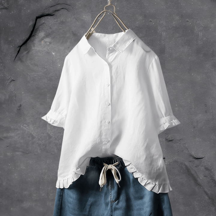 Aloisia | Elegante Baumwollbluse