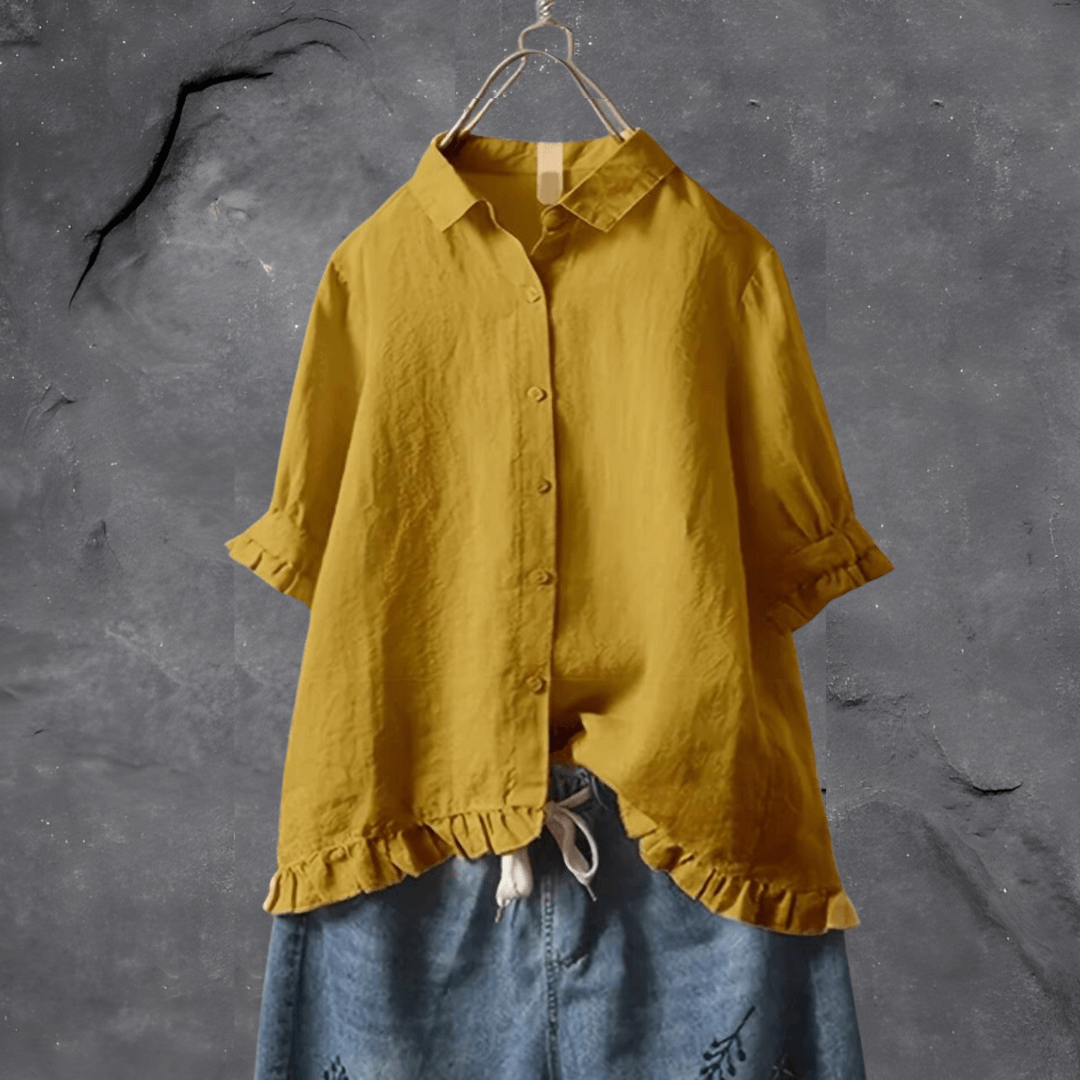 Aloisia | Elegante Baumwollbluse