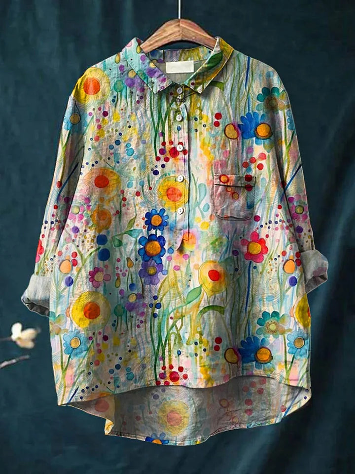 Rosula | Hippie-Kunst-T-Shirt