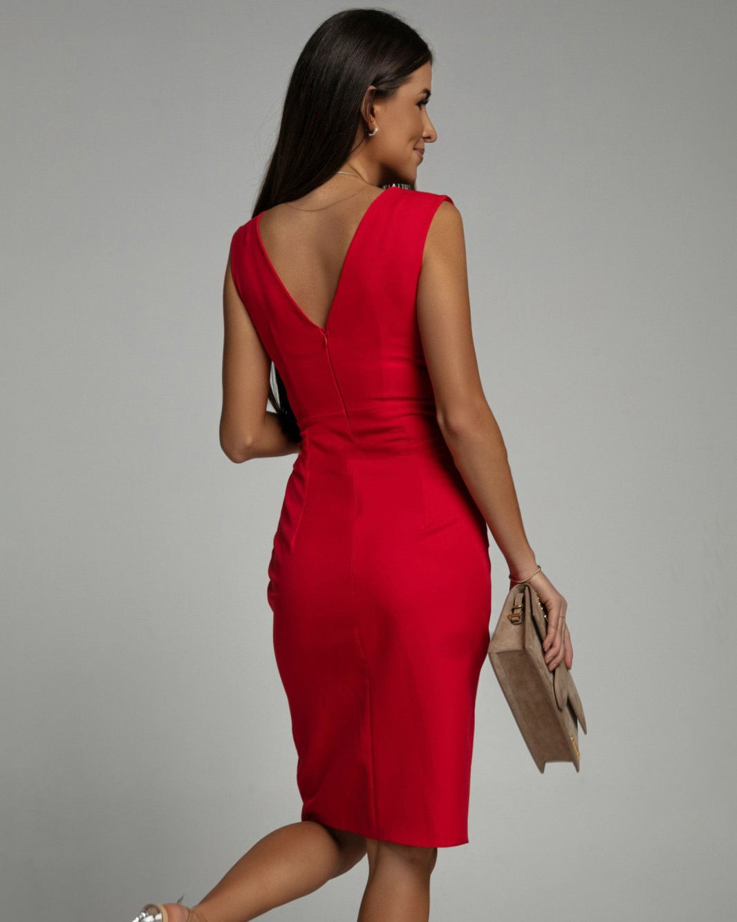 Sibylle | Cocktailkleid mit Falten-Design