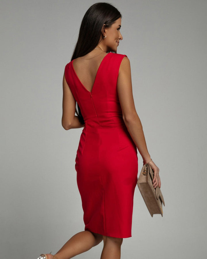 Sibylle | Cocktailkleid mit Falten-Design