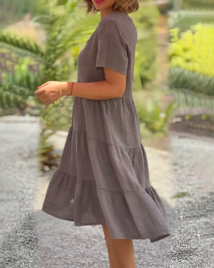 Susan | V-Ausschnitt Kleid