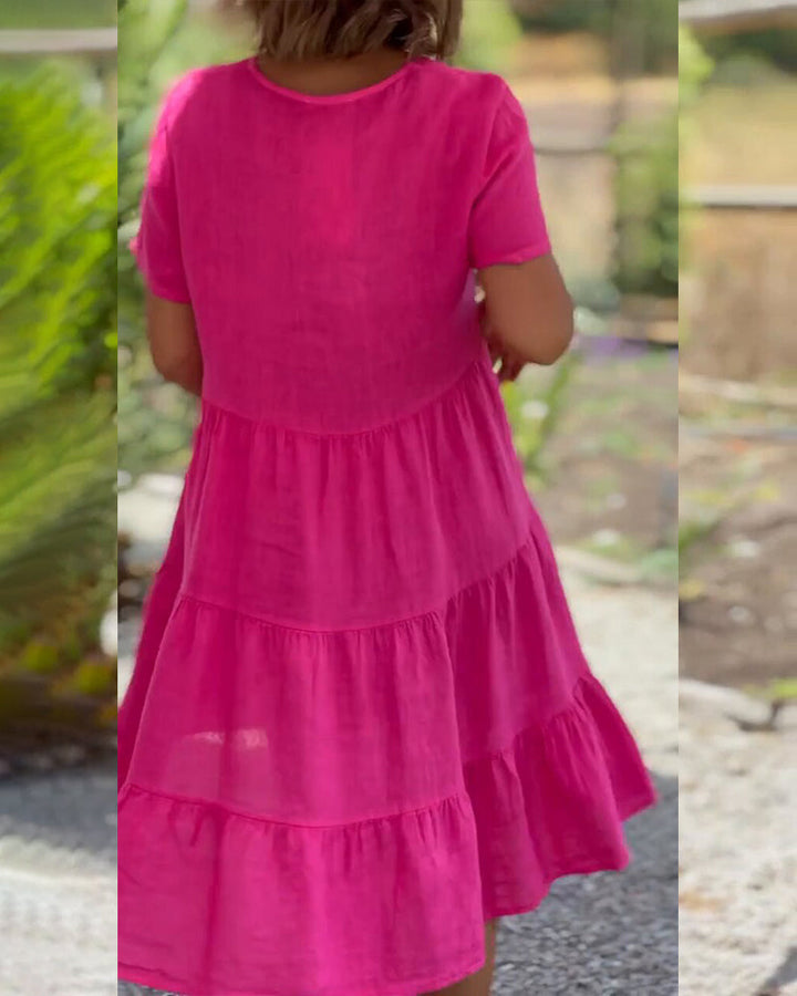 Susan | V-Ausschnitt Kleid
