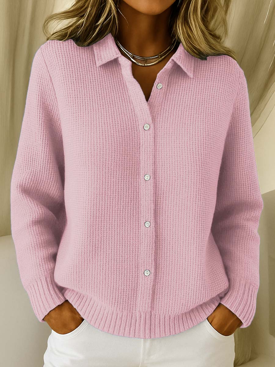 Lucy | Klassische Strickjacke