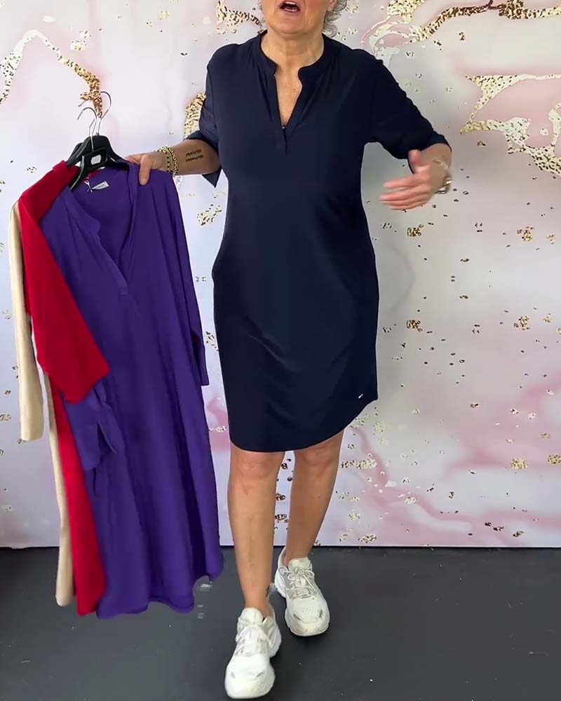 Ilse | Bequemes Polo-Kleid für jeden Tag