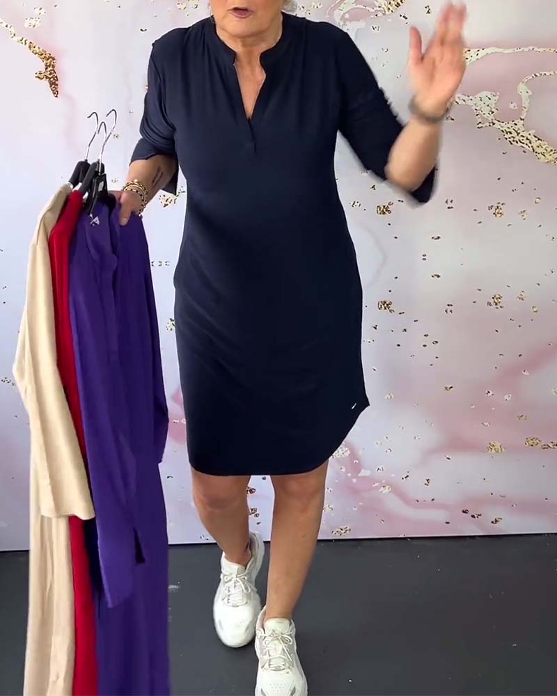 Ilse | Bequemes Polo-Kleid für jeden Tag