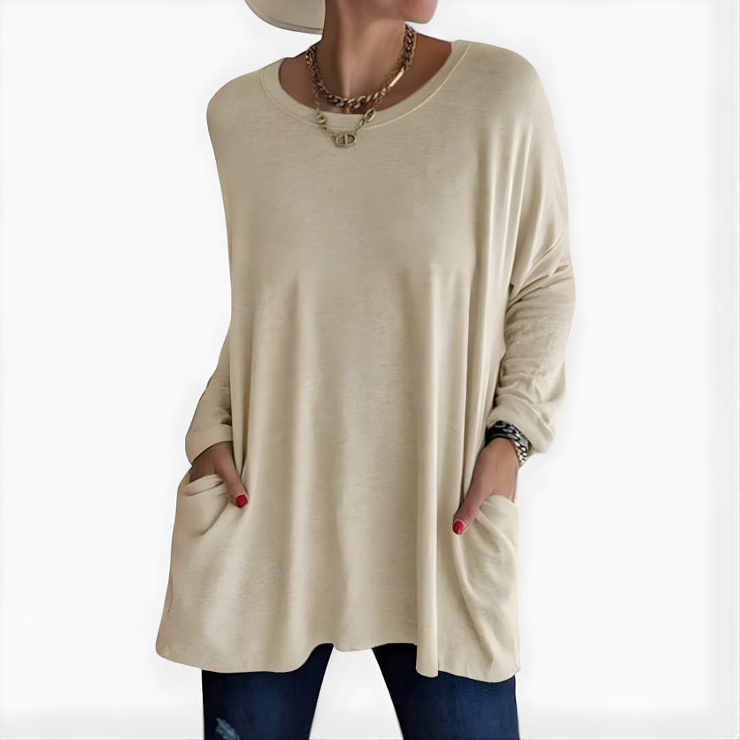 Honoria | Lockere Passform Pullover-Oberteil