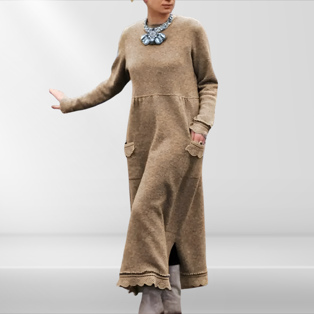 Casey | Langes Winterkleid