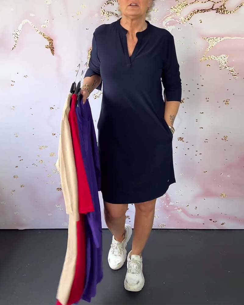 Ilse | Bequemes Polo-Kleid für jeden Tag