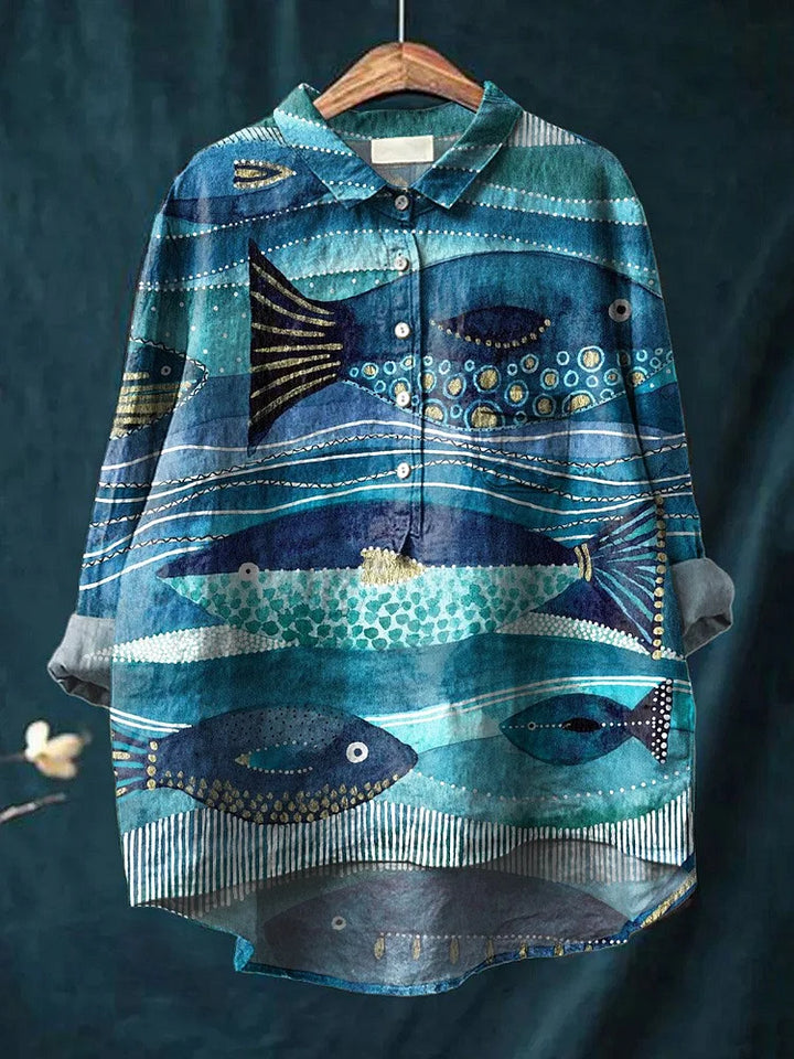 Dagmar |  Ozean-Kunst-T-Shirt