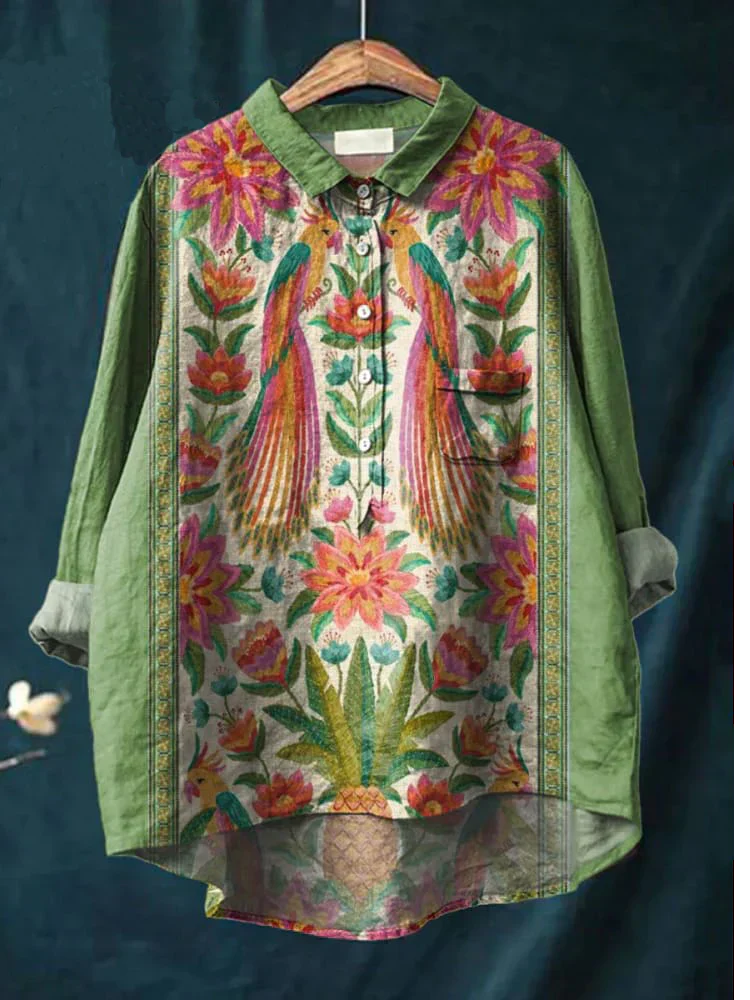 Rosula | Hippie-Kunst-T-Shirt