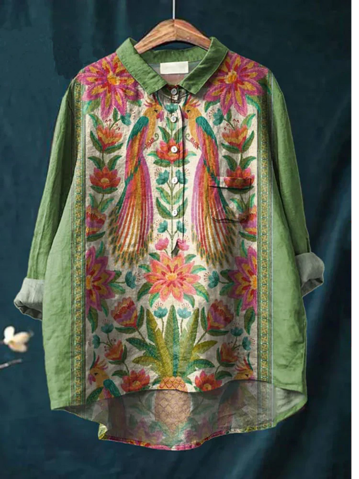Rosula | Hippie-Kunst-T-Shirt