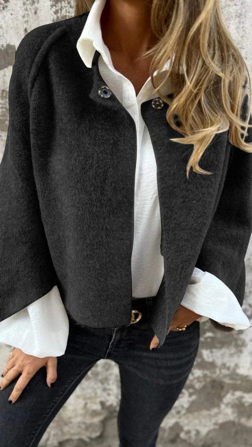 Yolanda | Wollmantel-Pullover