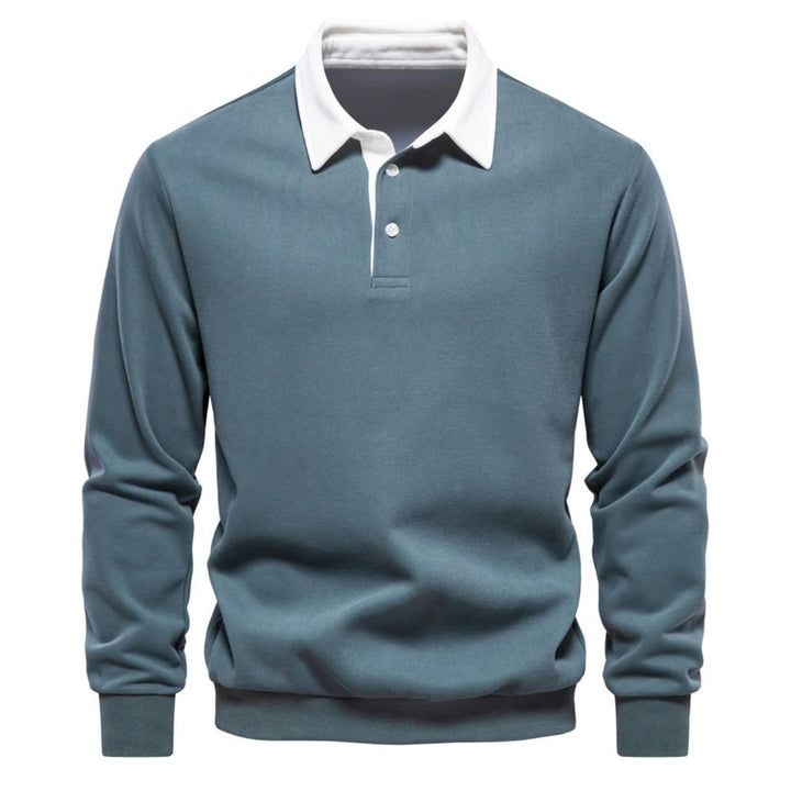Randall | Lässiger Pullover mit Kragen