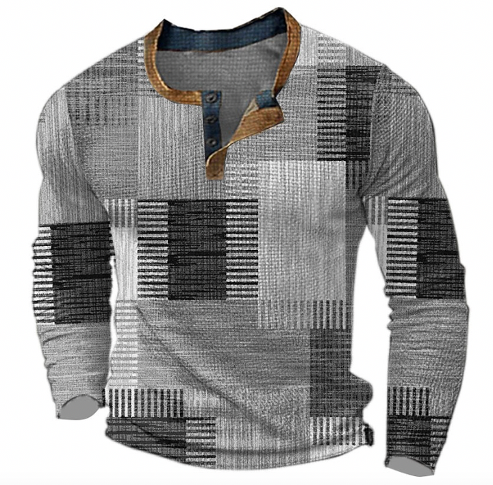 Jermoni | Pullover mit Patchwork-Design
