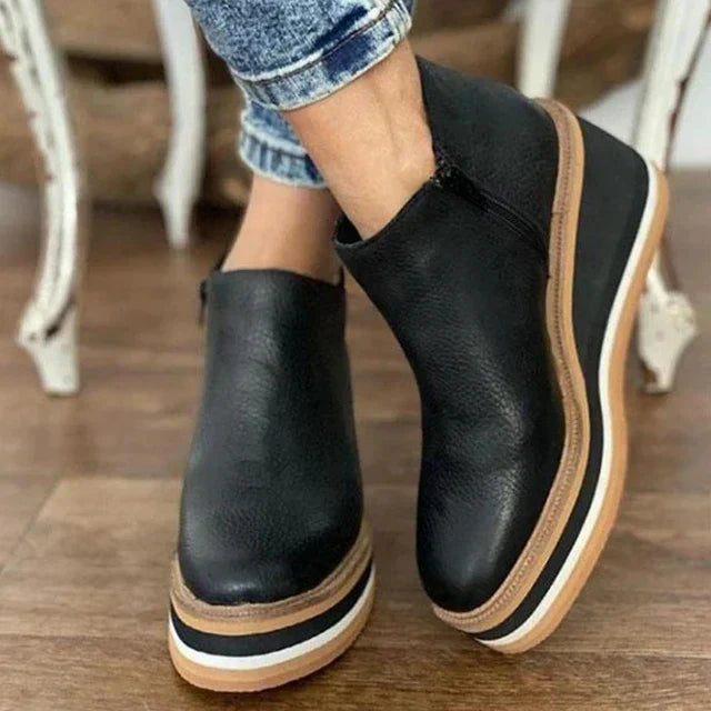 Julian | Retro-Stiefel mit dicker Sohle