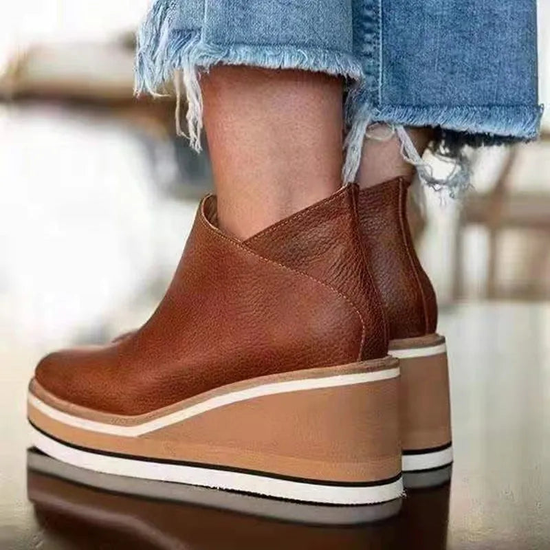 Julian | Retro-Stiefel mit dicker Sohle
