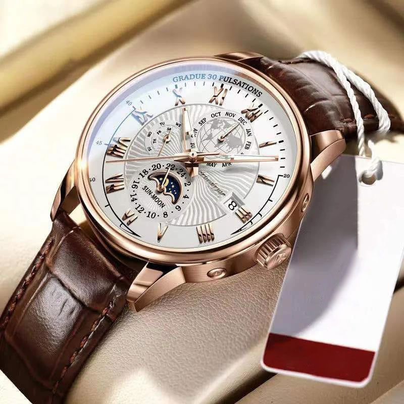 Trendy High-End-Lichtquarzuhr