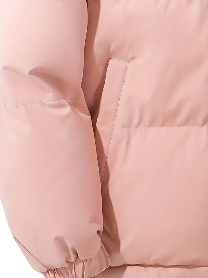 Aniyah | Winterjacke mit Kapuze und Reißverschluss