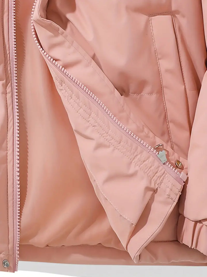 Aniyah | Winterjacke mit Kapuze und Reißverschluss