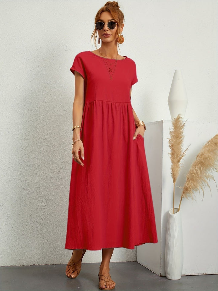 Greta | Lässiges Leinenkleid