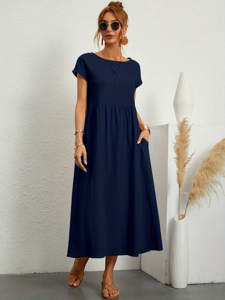 Greta | Lässiges Leinenkleid