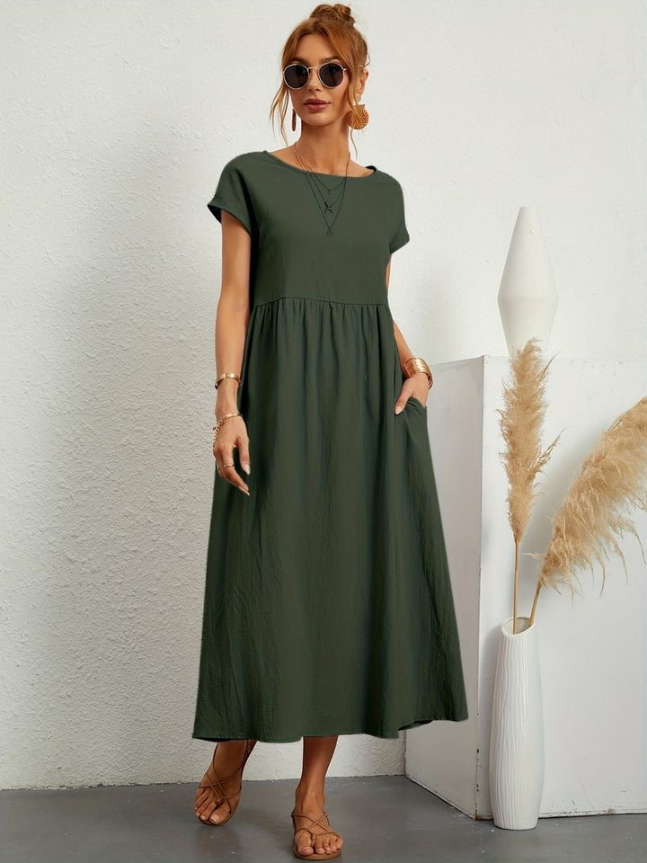 Greta | Lässiges Leinenkleid