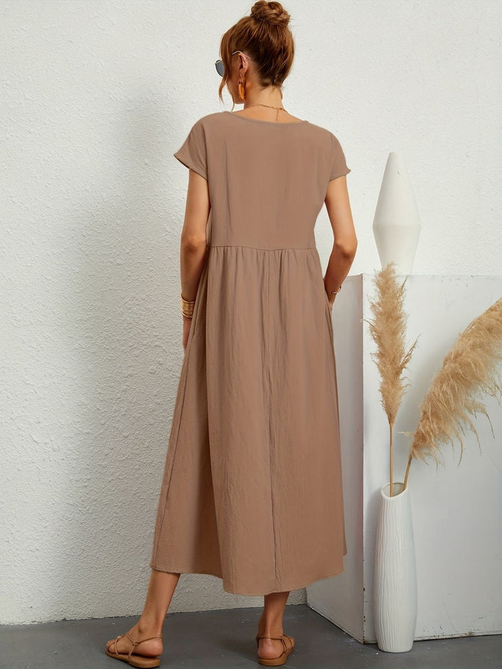 Greta | Lässiges Leinenkleid