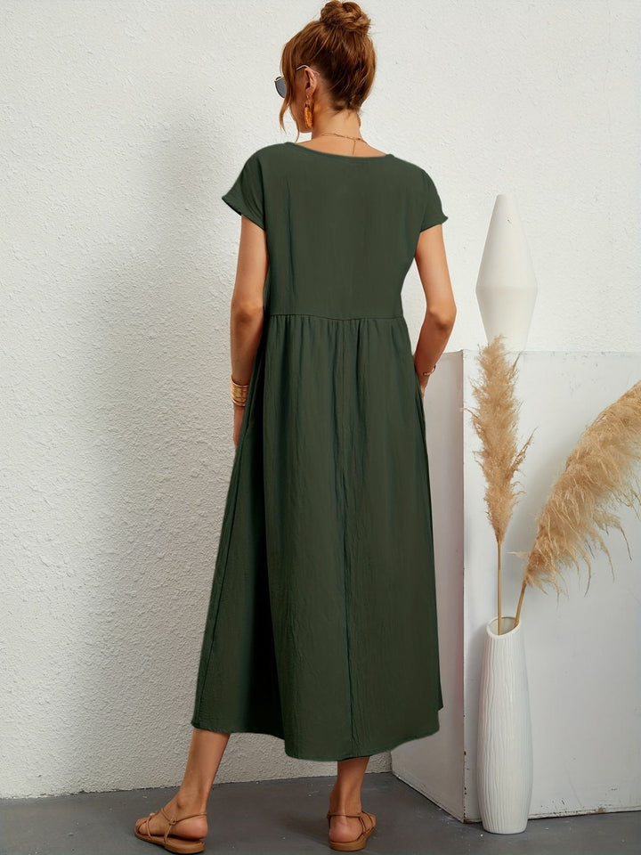 Greta | Lässiges Leinenkleid