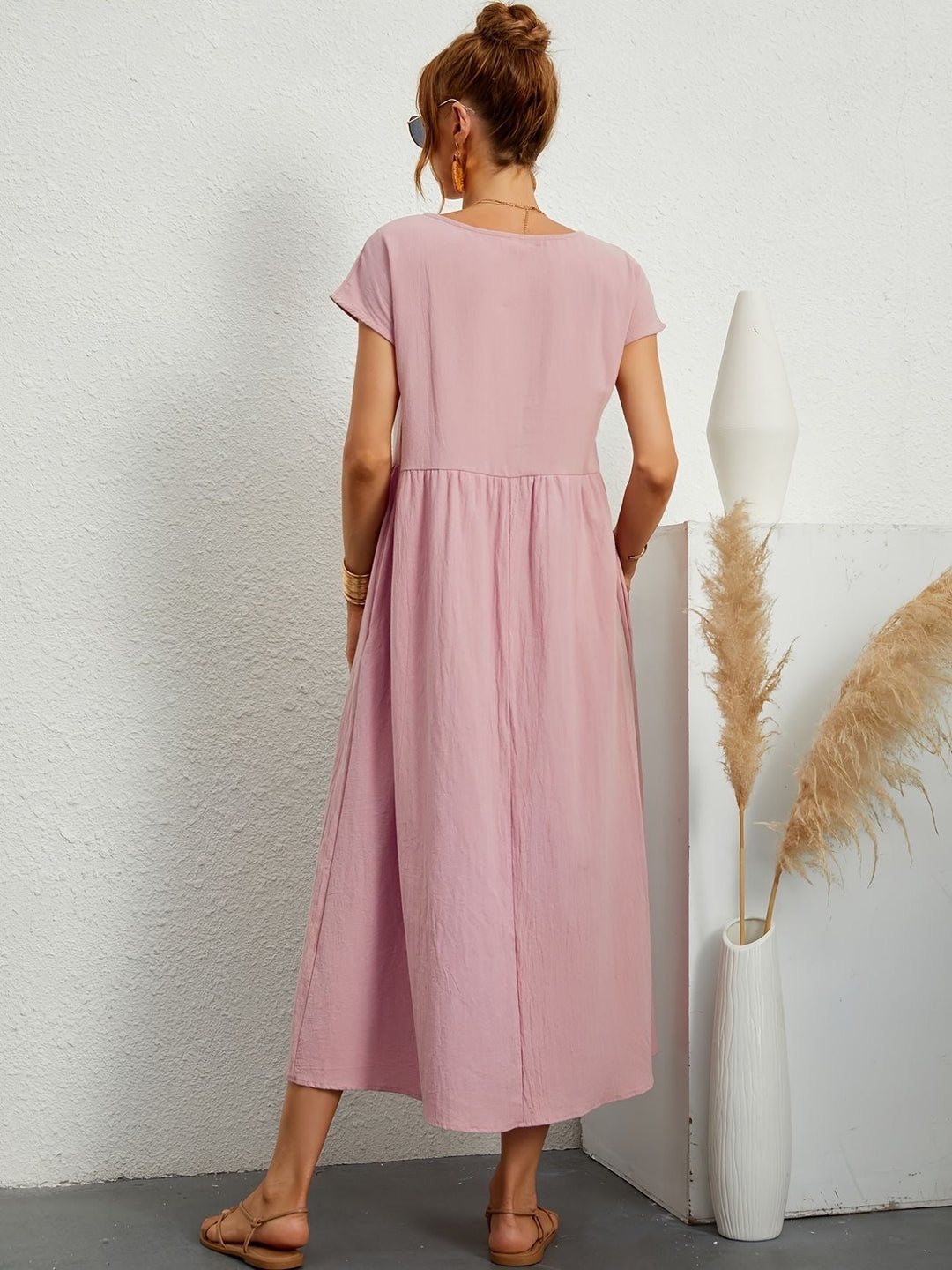 Greta | Lässiges Leinenkleid