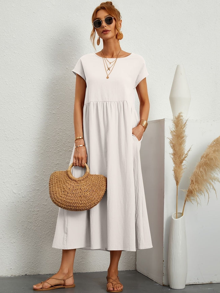 Greta | Lässiges Leinenkleid