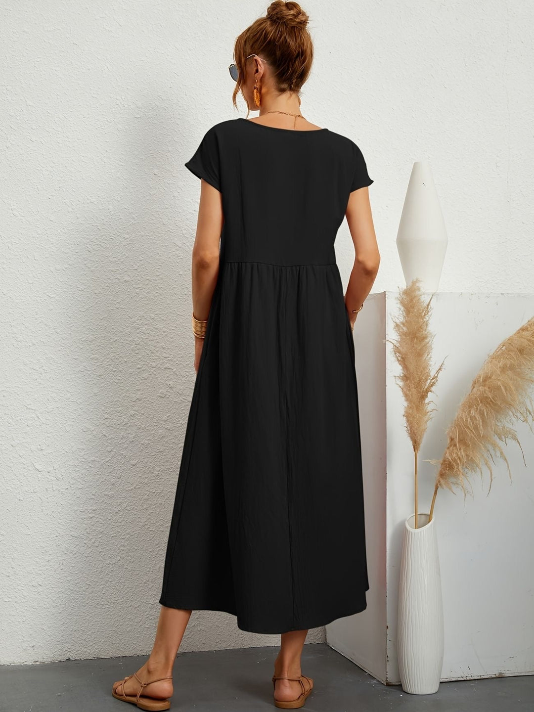 Greta | Lässiges Leinenkleid