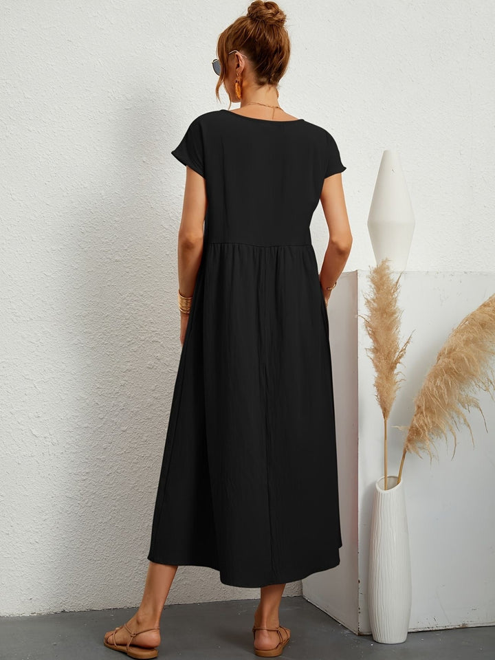 Greta | Lässiges Leinenkleid