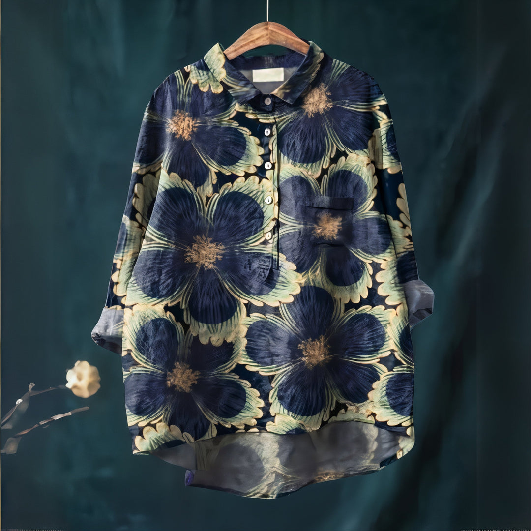 Marlene | Bluse mit romantischem Blumenprint