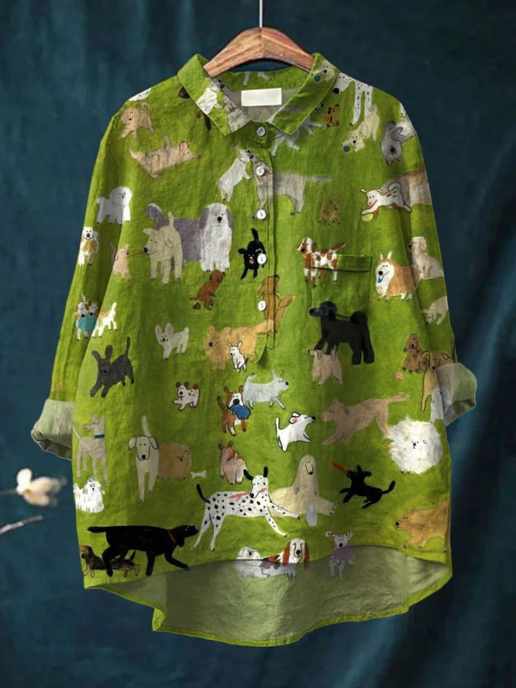Cornelia | Hunde-Kunst-T-Shirt