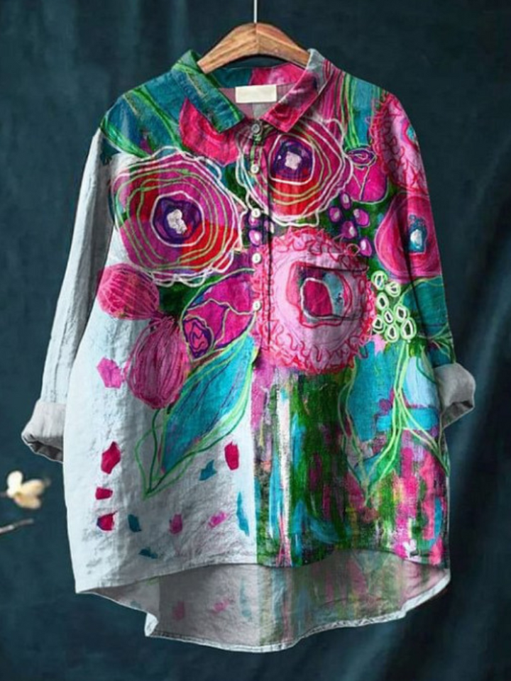 Rosula | Hippie-Kunst-T-Shirt