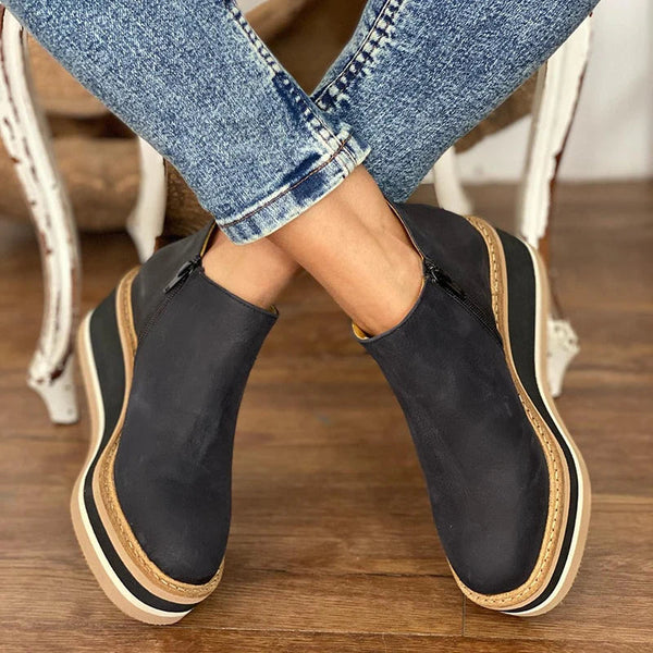 Julian | Retro-Stiefel mit dicker Sohle