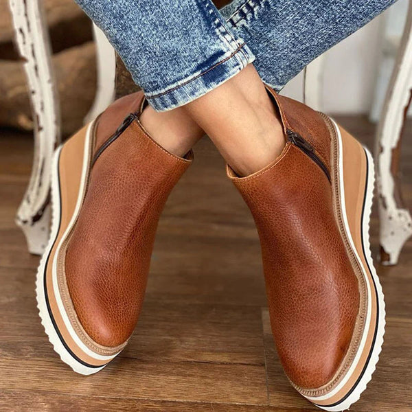 Julian | Retro-Stiefel mit dicker Sohle