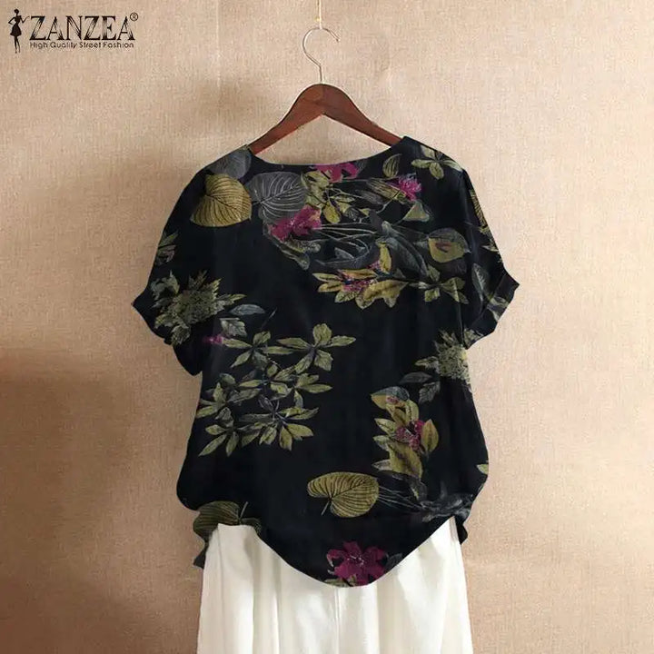 Nadine | Bluse mit Blumenmuster