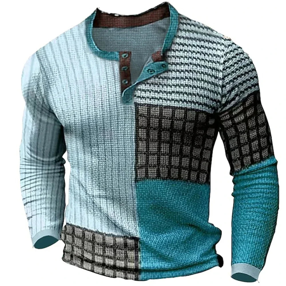 Jermoni | Pullover mit Patchwork-Design